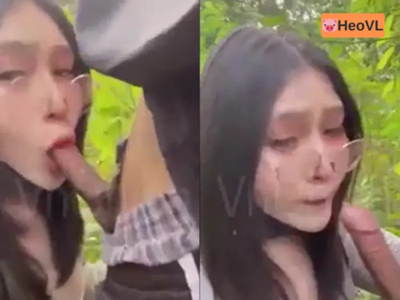 đi dã ngoại tiện nện bồ ở trong rừng